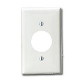 Leviton 80704 Nylon 1 Gang Single Receptacle Wallplate